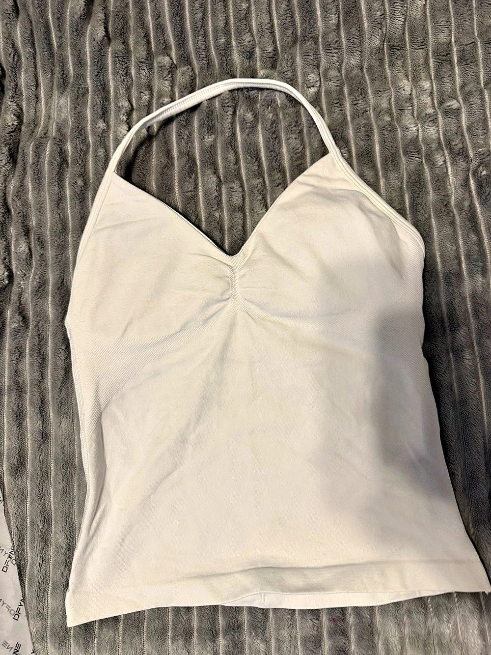 DFYNE Impact Halter Top White